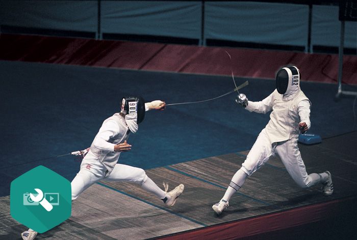 James Honeybone and Sophie Williams win British fencing titles