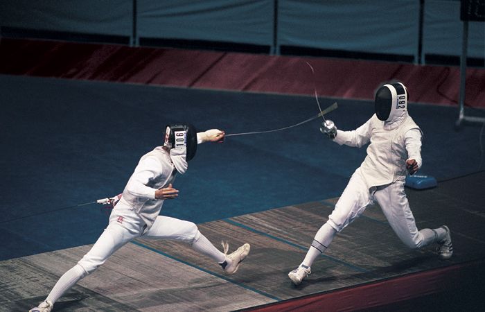 James Honeybone and Sophie Williams win British fencing titles