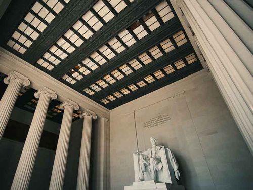 posąg Abrahama Lincolna